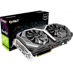 Видеокарта Palit GeForce RTX 2070 GameRock Premium 8G - 9