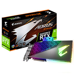 Видеокарта Gigabyte AORUS GeForce RTX 2080 Ti Xtreme Waterforce WB 11G