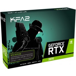 Видеокарта KFA2 GeForce RTX 2070 OC Black 8G - 2