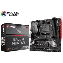 Материнская плата MSI B450M MORTAR mATX AM4 - 1