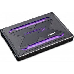 Твердотельный накопитель 480Gb SSD Kingston HyperX Fury RGB (SHFR200/480G) - 2