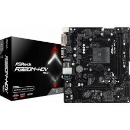 Материнская плата ASRock A320M-HDV R3.0 mATX AM4 - 5