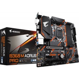 Материнская плата Gigabyte B360 M AORUS PRO mATX 1151v2  - 5