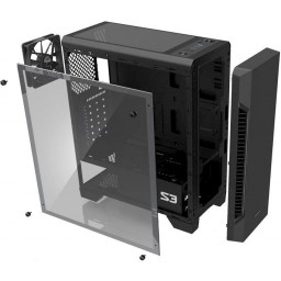 Корпус Zalman S3 Black - 4