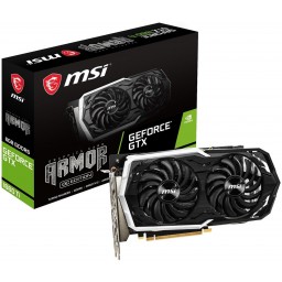 Видеокарта MSI GeForce GTX 1660 Ti ARMOR 6G OC 6GB - 1