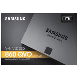 Твердотельный накопитель SSD 1Tb Samsung 860 QVO QLC SATA3 (MZ-76Q1T0BW) - 6