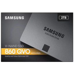 Твердотельный накопитель SSD 2Tb Samsung 860 QVO QLC SATA3 (MZ-76Q2T0BW) - 6