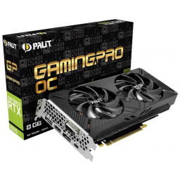 Видеокарта Palit GeForce RTX 2070 GamingPro OC 8GB V1 (NE62070T1AP2-1062A) - 1