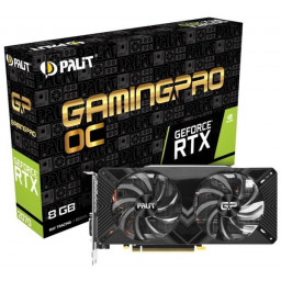 Видеокарта Palit GeForce RTX 2070 GamingPro OC 8GB V1 (NE62070T1AP2-1062A) - 2