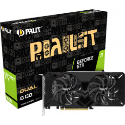 Видеокарта Palit GeForce GTX 1660 Dual6Gb (NE51660018J9-1161A) - 9