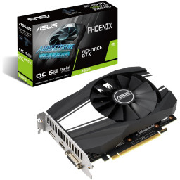 Видеокарта ASUS GeForce GTX 1660 6GB PHOENIX OC ITX (PH-GTX1660-O6G) - 1