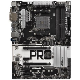 Материнская плата ASRock AB350 Pro4 AM4 - 1