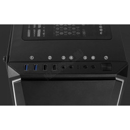 Корпус Zalman K1 Black RGB TG - 2