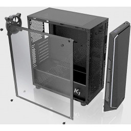 Корпус Zalman K1 Black RGB TG - 4