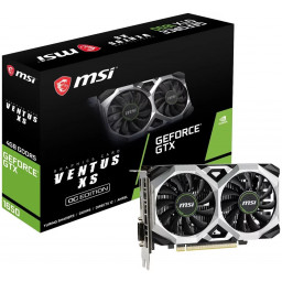 Видеокарта MSI GeForce GTX 1650 4GB (GTX 1650 VENTUS XS 4G OC) - 1