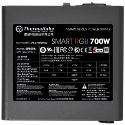 Блок питания 700W Thermaltake Smart RGB (PS-SPR-0700NHSAWE-1) - 9