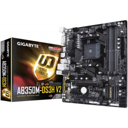 Материнская плата Gigabyte GA-AB350M-DS3H V2 - 1