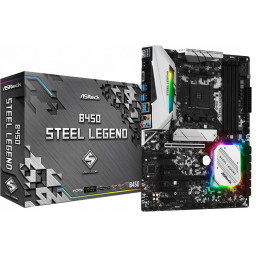 Материнская плата ASRock B450 Steel Legend AM4 - 5