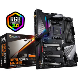 Материнская плата Gigabyte X570 AORUS MASTER AM4 - 5