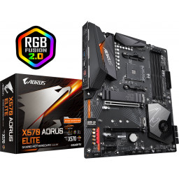 Материнская плата Gigabyte X570 AORUS ELITE AM4 - 5
