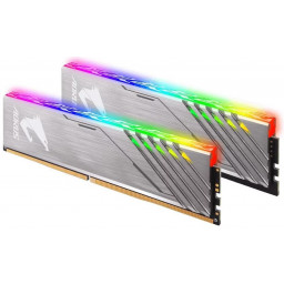 Оперативная память 16Gb 3200MHz Gigabyte Aorus RGB 2x8Gb KIT CL16 DDR4 - 1