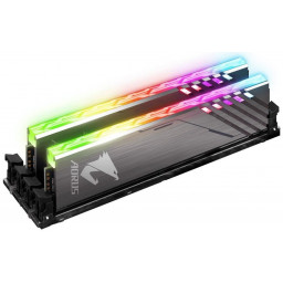 Оперативная память 16Gb 3200MHz Gigabyte Aorus RGB 2x8Gb KIT CL16 DDR4 - 3