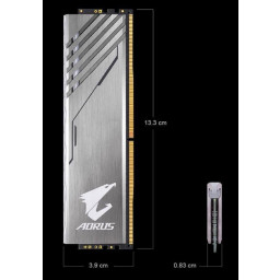 Оперативная память 16Gb 3200MHz Gigabyte Aorus RGB 2x8Gb KIT CL16 DDR4 - 9