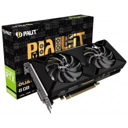 Видеокарта Palit GeForce RTX 2070 SUPER Dual 8GB - 1