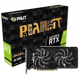 Видеокарта Palit GeForce RTX 2070 SUPER Dual 8GB - 2