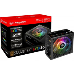 Блок питания 650W Thermaltake Smart BX1 RGB Bronze (PS-SPR-0650NHSABE-1) - 6