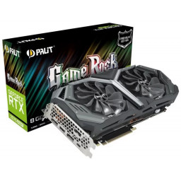 Видеокарта Palit GeForce RTX 2070 SUPER GameRock Premium 8GB - 1