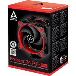 Кулер Arctic Cooling Freezer 34 eSports DUO Red - 9