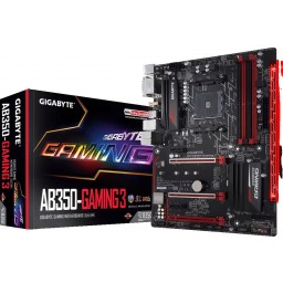 Материнская плата Gigabyte GA-AB350-Gaming 3 AM4 - 5
