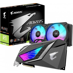 Видеокарта Gigabyte AORUS GeForce RTX 2080 SUPER WATERFORCE 8G  (GV-N208SAORUS W-8GC) - 9