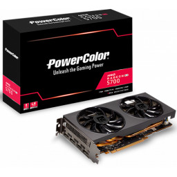 Видеокарта PowerColor Radeon RX 5700 Dual 8GB (AXRX 5700 8GBD6-3DH/OC) - 5