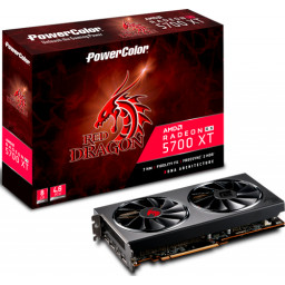 Видеокарта PowerColor Radeon RX 5700 XT Red Dragon 8GB (AXRX 5700XT 8GBD6-3DHR/OC) - 5