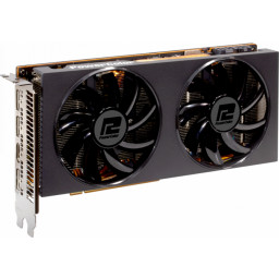 Видеокарта PowerColor Radeon RX 5700 XT Dual 8GB (AXRX 5700XT 8GBD6-3DH) - 2