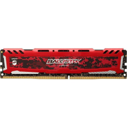 Оперативная память 16Gb 3200MHz Crucial Ballistix Sport LT Red CL16 DDR4 (BLS16G4D32AESE) - 5
