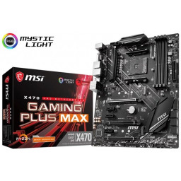 Материнская плата MSI X470 GAMING PLUS MAX AM4 - 1