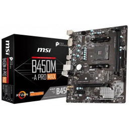 Материнская плата MSI B450M-A PRO MAX - 1