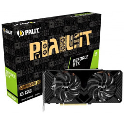 Видеокарта Palit GeForce GTX 1660 SUPER GamingPro 6GB OC GP (NE6166SS18J9-1160A) - 7