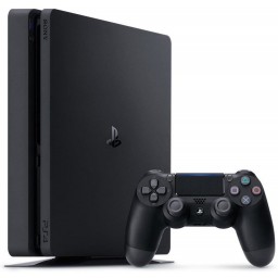 Игровая приставка Sony PlayStation 4 Slim 500Gb Black - 1