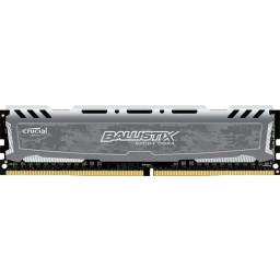Оперативная память 8Gb 3000MHz Crucial Ballistix Sport LT Grey CL15 DDR4 (BLS8G4D30AESBK) - 5