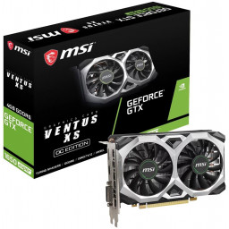 Видеокарта MSI GeForce GTX 1650 SUPER VENTUS XS 4G OC - 1