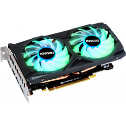 Видеокарта Inno3D GeForce GTX 1660 Ti Twin X2 OC RGB 6GB (N166T2-06D6X-1710VA15LB) - 1