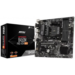 Материнская плата MSI B450M PRO-VDH MAX mATX AM4 - 1