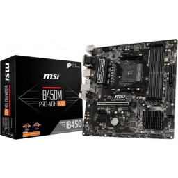 Материнская плата MSI B450M PRO-VDH MAX mATX AM4 - 9