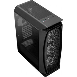 Корпус AeroCool Aero One Frost Black TG (FROST-G-BK-V1) - 4