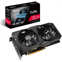 Видеокарта ASUS Radeon RX 5500 XT DUAL EVO 4GB OC (DUAL-RX5500XT-O8G-EVO) - 1