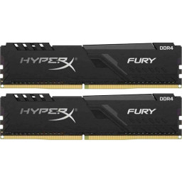 Оперативная память 16Gb 3000MHz Kingston HyperX Fury 2x8Gb KIT CL15 DDR4 (HX430C15FB3K2/16)  - 1